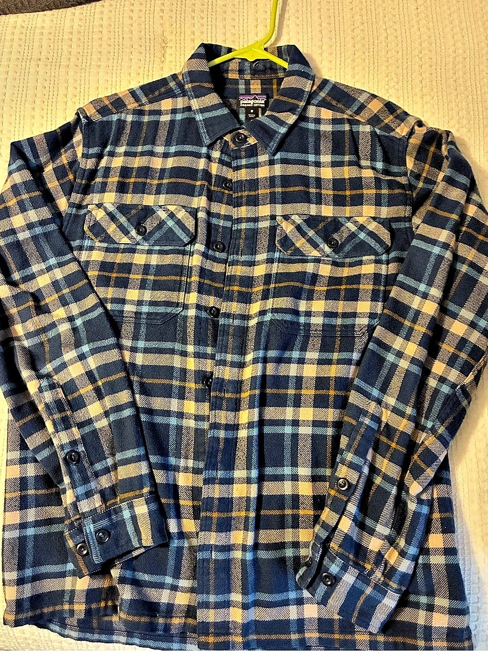Patagonia Men's Long-Sleeved Organic Cotton Midweight Fjord Flannel Shirt Fjord